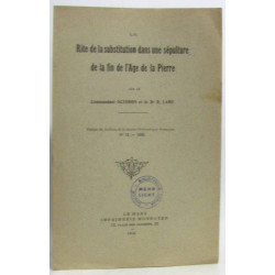 Le rite de la substitution dans une sépulture de la fin de l'age...