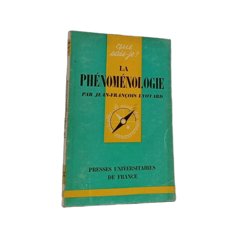 La Phénoménologie