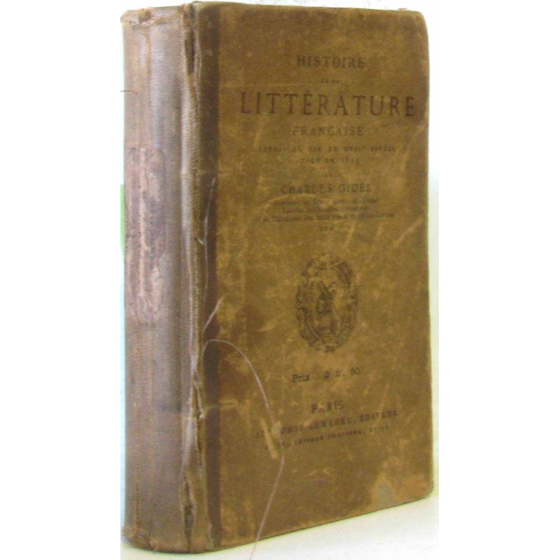 Histoire de la littérature depuis la fin du XVIIe siècle jusqu'en 1815