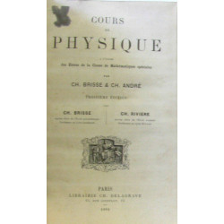 Cours de Physique à l'usage des Elèves de la Classe de...