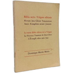 Biblia sacra - Vulgatæ editionis Novum Jesu Christi Testamentum...