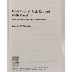 Operational Risk Control with Basel II: Basic Principles and...