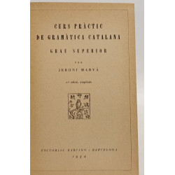 Curs practic de gramàtica catalana - grau superior