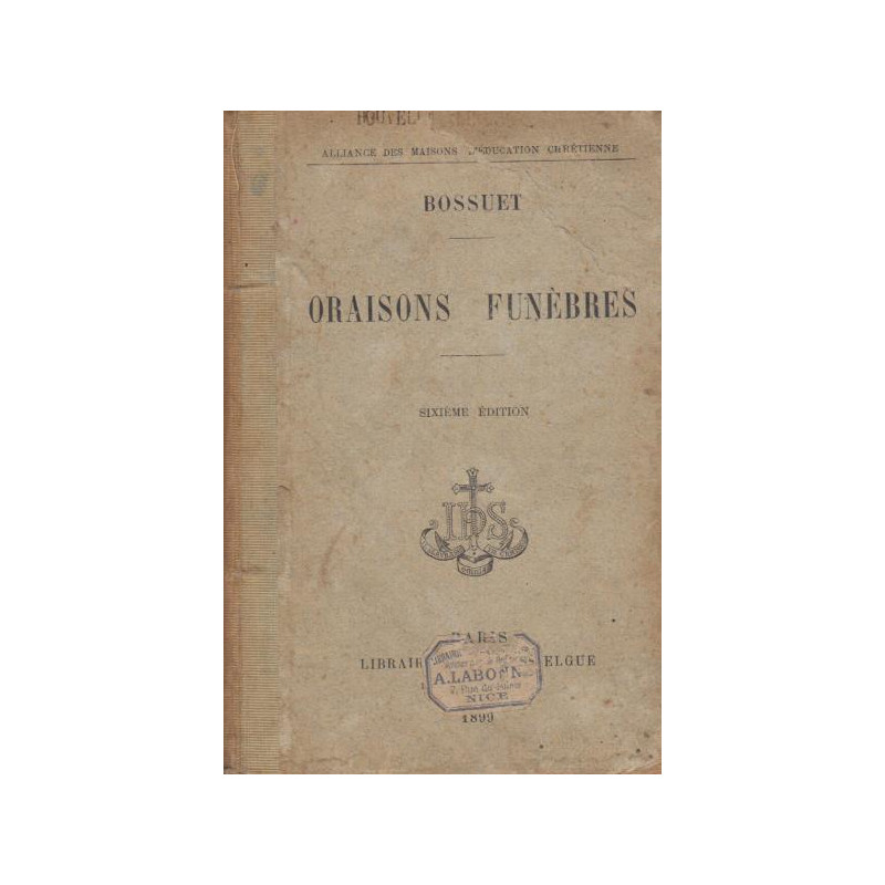 Oraisons funèbres