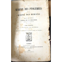 La marine des ptolémées et la marine de romains tome premier la...