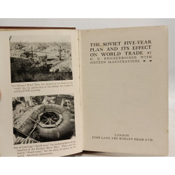 The Soviet Five-Year Plan and Its Effect on World Trade