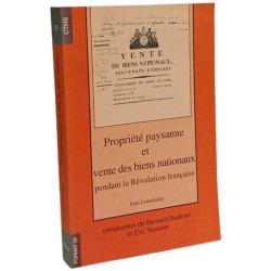PROPRIETE PAYSANNE ET VENTE DES BIENS NATIONAUX PENDANT LA...