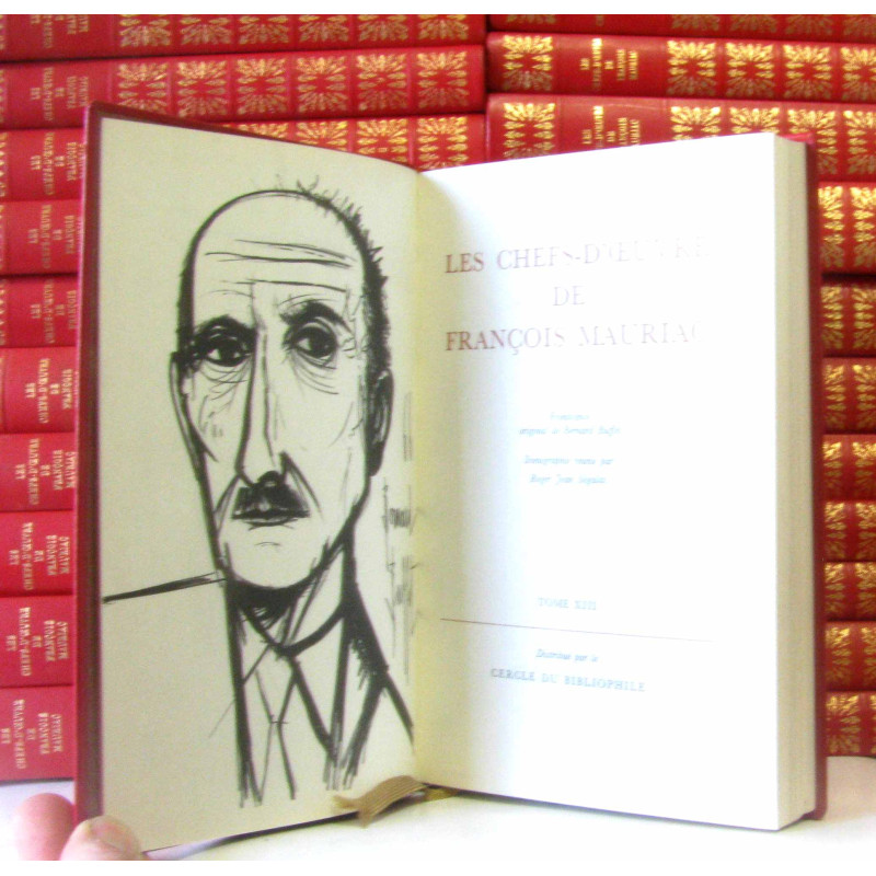 Les chefs d'oeuvres de François Mauriac tomes I à XXVI (26 volumes)