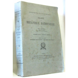 Traité de mécanique rationnelle tome deuxième Dynamique des...