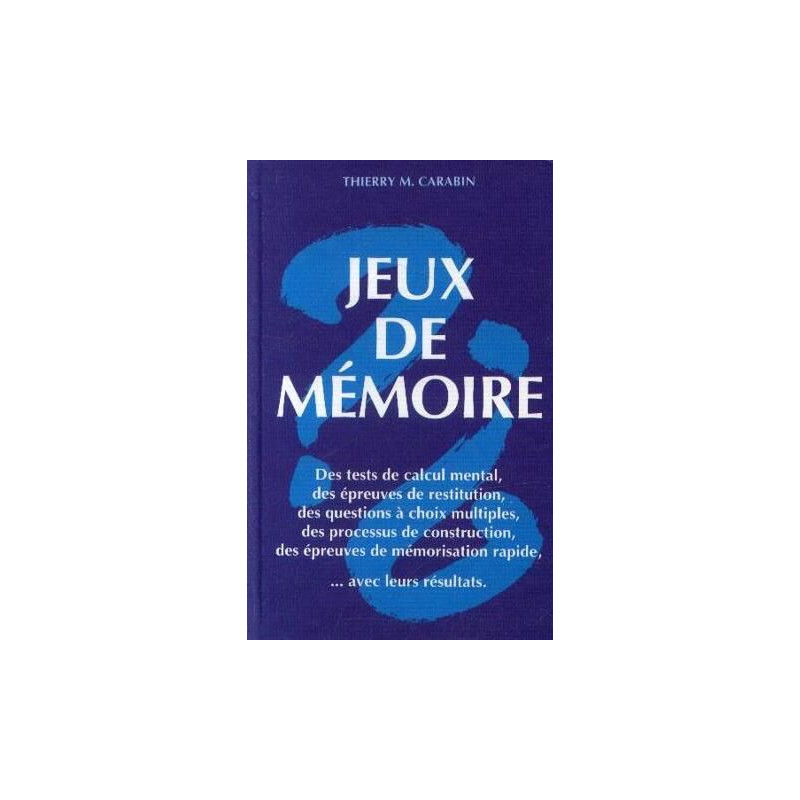 Jeux de mémoire