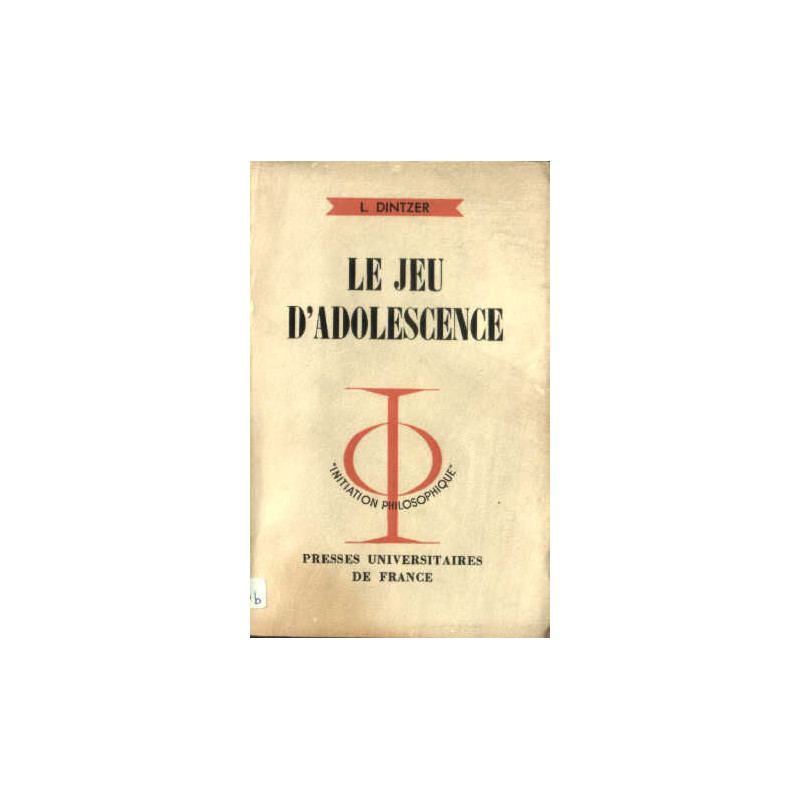 Le jeu d'adolescence