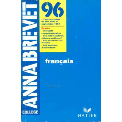 Français corrgigé 1996