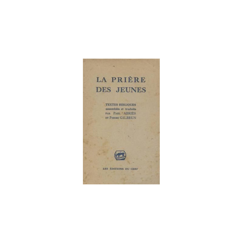 La prière des jeunes