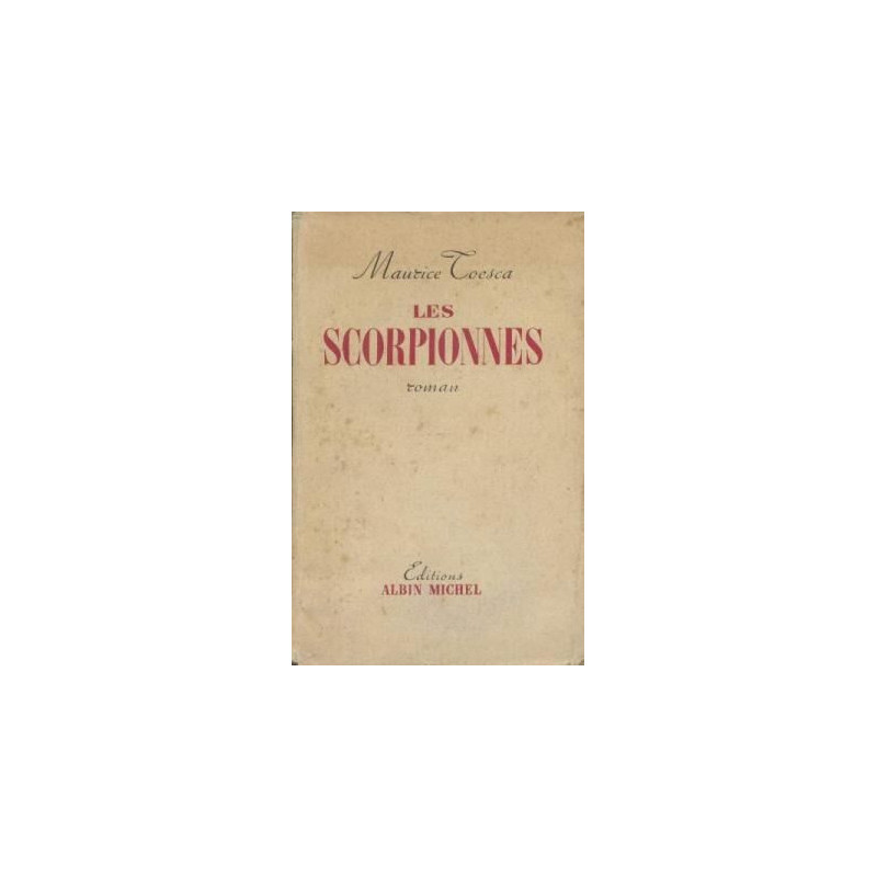 Les scorpionnes