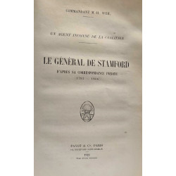 Le général de stamford d'apres sa correspondence inedite 1793-1806...