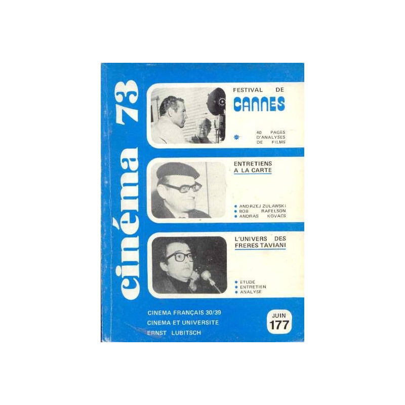 Cinéma 73 numéro 177