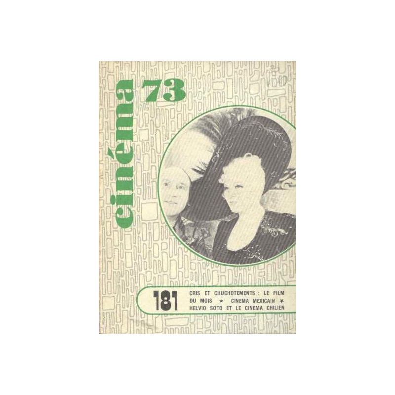 Cinéma 73 numéro 181