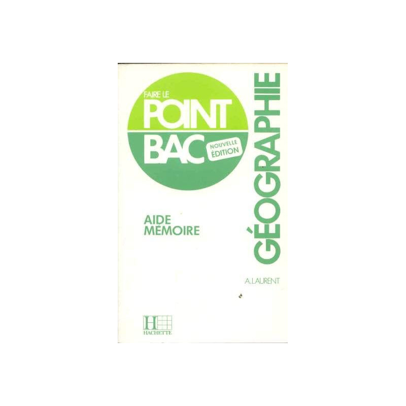 Géographie : Aide-mémoire
