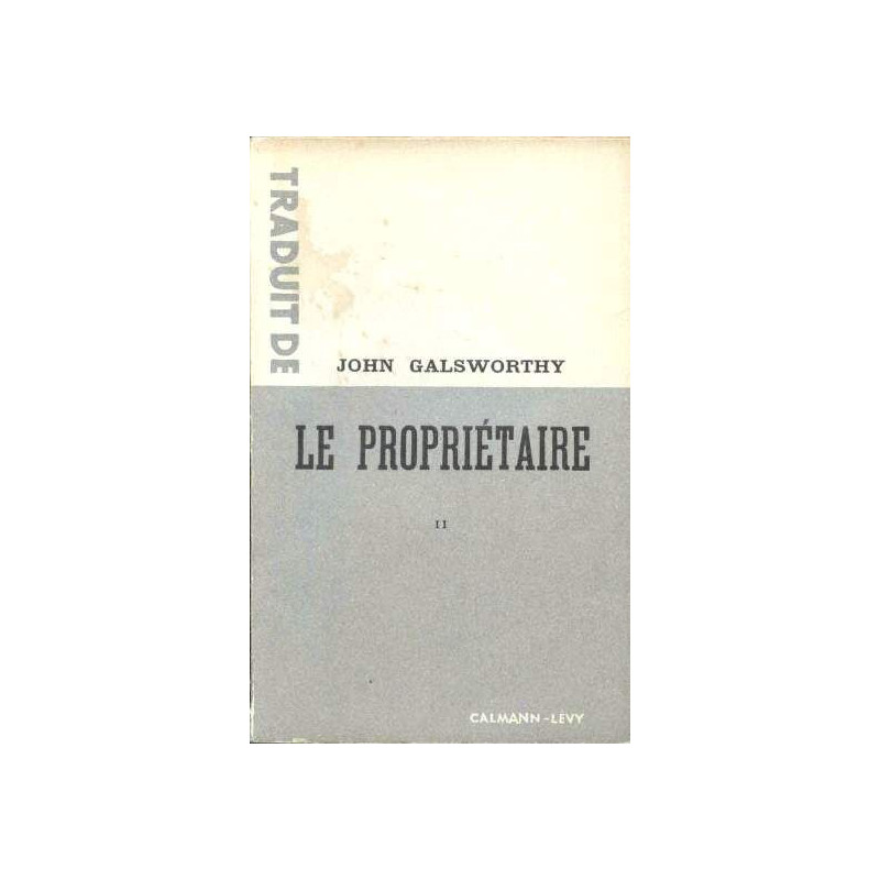 Le propriétaire Tome 2