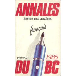 Annles brevet des collèges 85