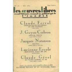Les oeuvres libres n°156