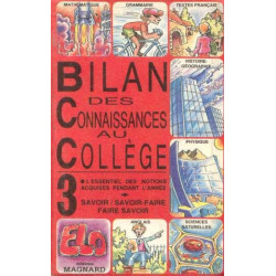 Bilan des connaissances au collège - 3e