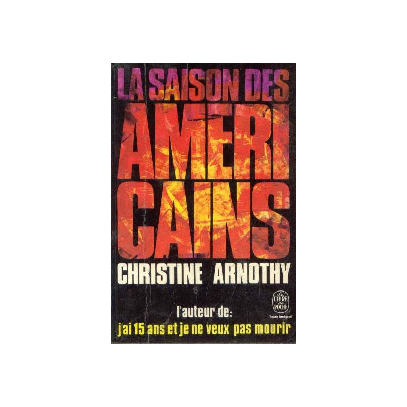 La saison des americains