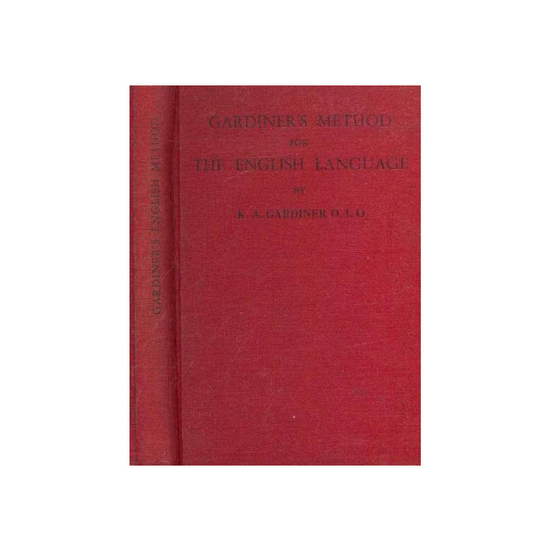 Gardiner's method for english language