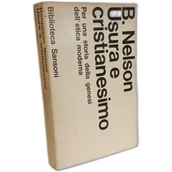 Usura e cristianesimo: Per una storia della genesi dell'etica moderna