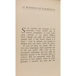 Le Bonheur de Barbezieux