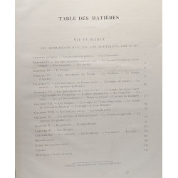 Pompéï - vie publique - 77 gravures un plan - les villes d'art...