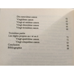 Les bqdkpt en syriaque selon Bar Zo'Bî