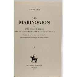 Les Mabinogion du Livre Rouge de Hergest avec les variantes du...