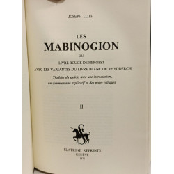 Les Mabinogion du Livre Rouge de Hergest avec les variantes du...