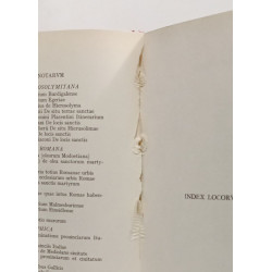 Itineraria et alia geographica: Indices / Corpus christianorum...