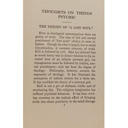 Thoughts on Things Psychic