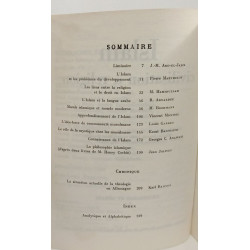 Islam Civilisation et religion - CAHIER n°51 Juin 1965