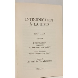 Au seuil de l'ère chretienne - VOLUME 1 --- Introduction à la...