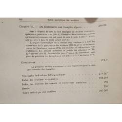 Les origines de la version arménienne et le Diatessaron