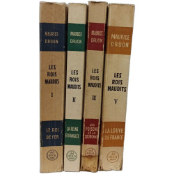 Les rois maudits Tome1+Tome2+Tome3+Tome5