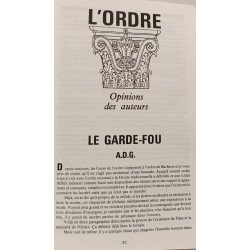Item: Revue d'opinion libre