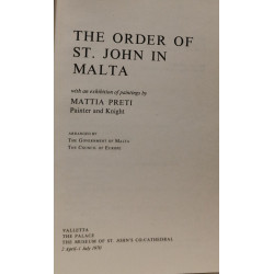 The Order of St. John in Malta
