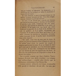 La vie de Vauvenargues