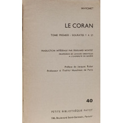 Le Coran Tome 1 Sourates 1 à 21