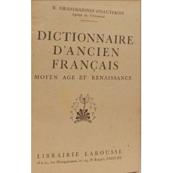 Dictionnaire d'ancien français
