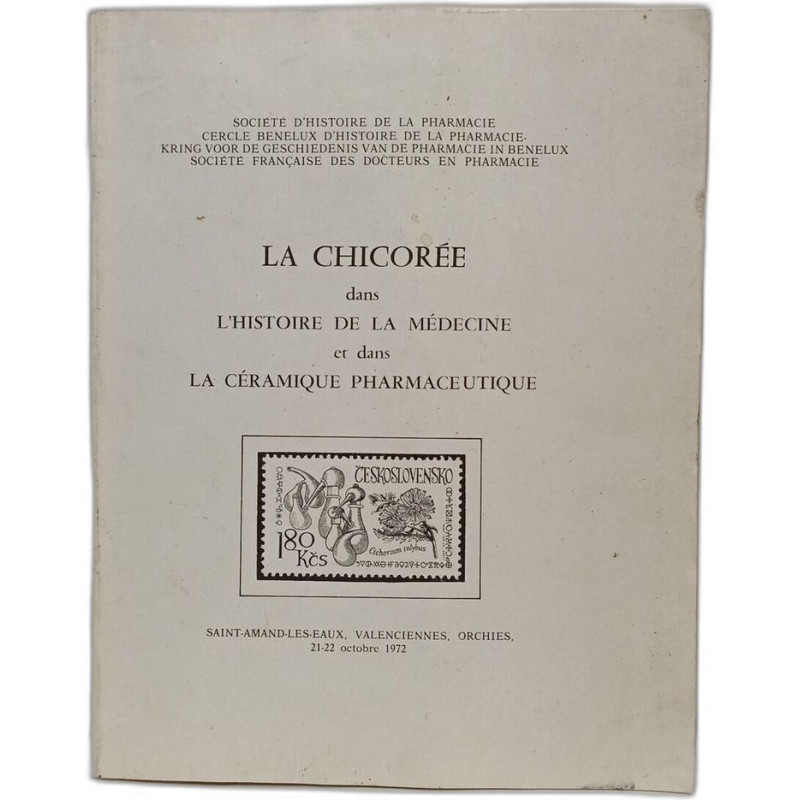 La chicorée dans l'histoire de la médecine et dans la céramique...
