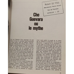 Les guérilleros : un tombeau pour Che Guevara
