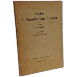 Textus et Paradigmata Syriaca