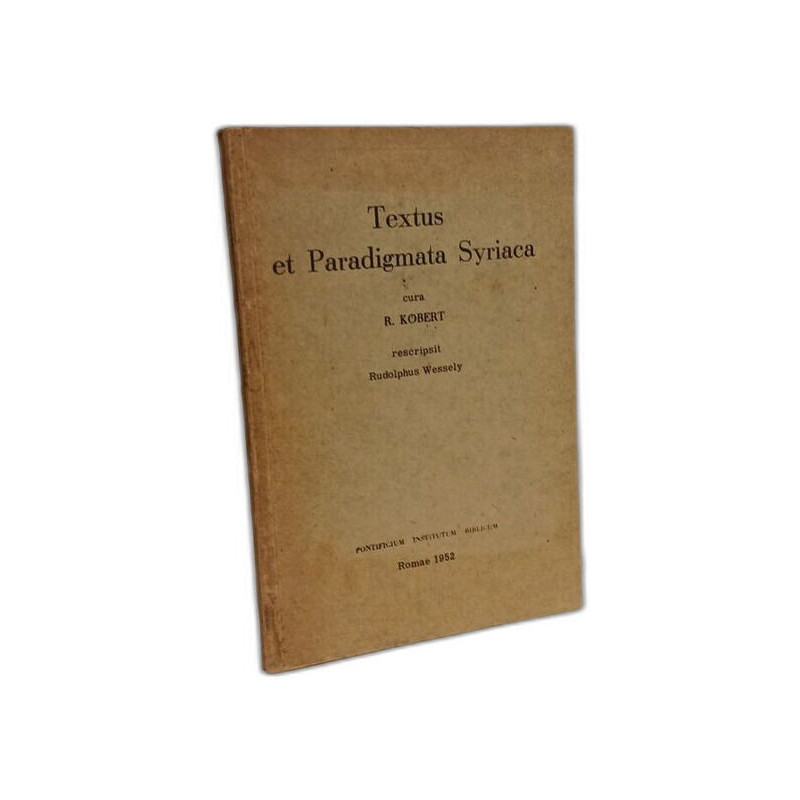 Textus et Paradigmata Syriaca