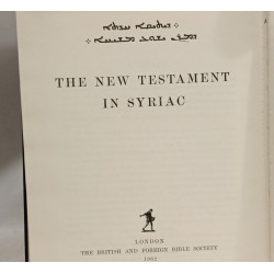 The New Testament in Syriac